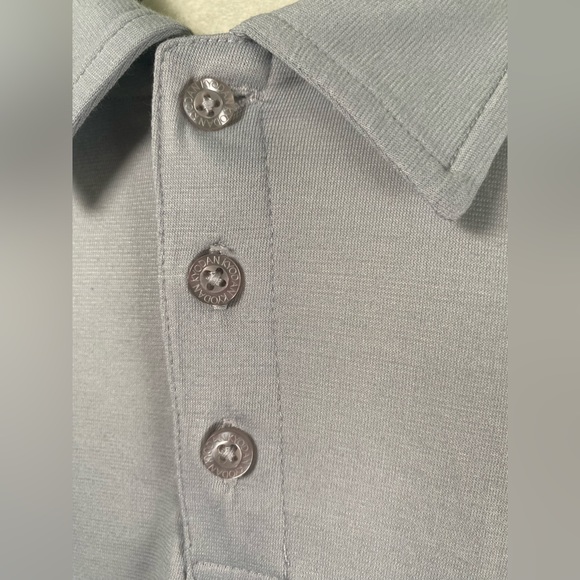 Tee Time Men’s Grey Collared Golf Shirt Small - Picture 3 of 6